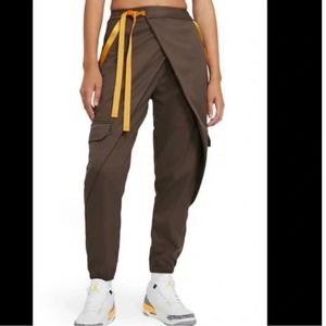Jordan Future Primal pants tie waist brown yellow M